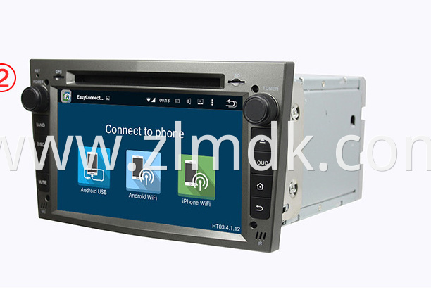 KD-7408 ASTRA(2004-2009) roof mounted dvd player